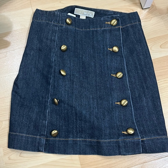 Michael Kors Denim Skirts Size 00 Jean - Picture 4 of 11
